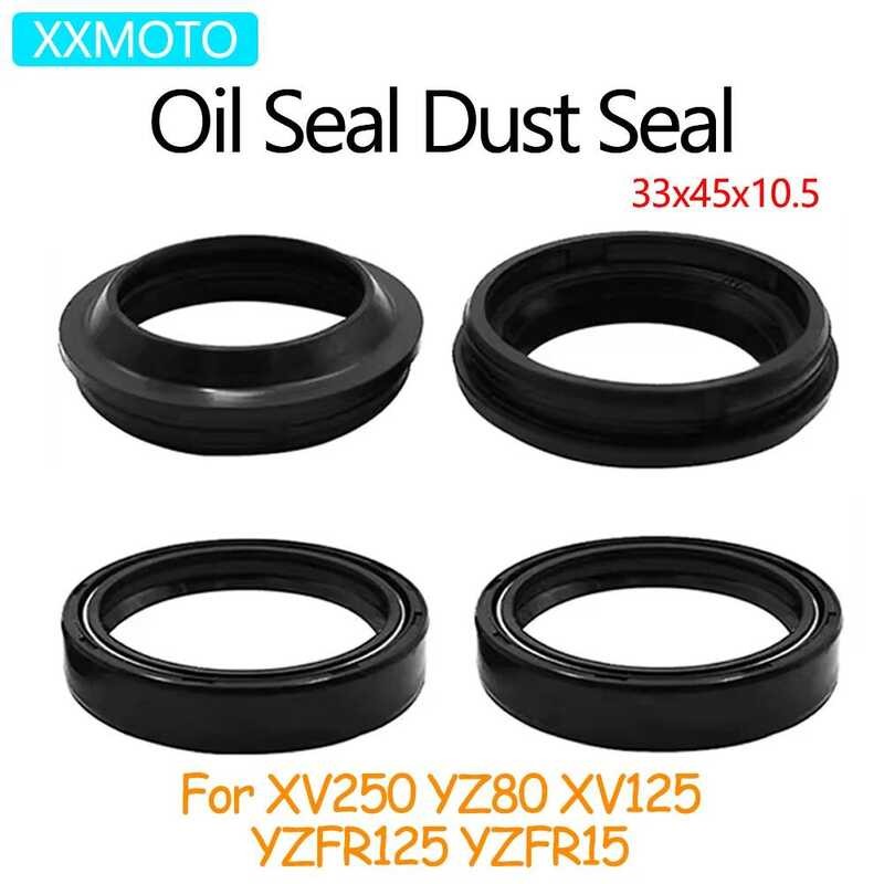 C 33X45x10.5 33 45 10.5 Oil Seal Dust Cover Front Fork Damper For Kawasaki Yamaha Xv250 Yz80 Xv125