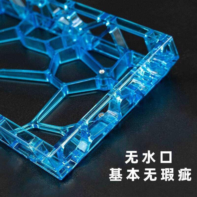 No Bubble High Transparent holy60 Hollow Keyboard Shell gh60 เหมาะสําหรับ Manicurist 60 Night wootin