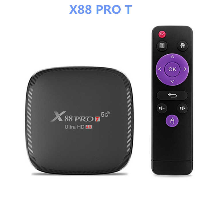 X88 PRO T Set-Top Box Quanzhi H313 Android 10.0 2GB/16GB 4K HD Network Player