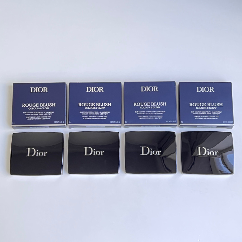 แฟชั่นมาใหม่85.Dior Highlight Blush แผ่นคอนทัวร์สองสี 8g/Mingtong เวอร์ชัน Mingtong คุณภาพสูง❗4 ⃣ สี