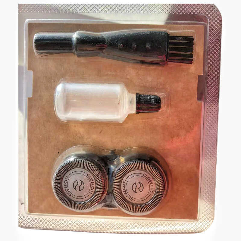 เหมาะสําหรับ Philips เครื่องโกนหนวดไฟฟ้า pq182 hq4 pq190 pq206 pq192 อุปกรณ์เสริม 2 ใบมีดวงเล็บ