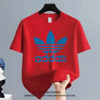 [COD] คอกลม COOL OVERSIZE เสื้อยืดผู้ชาย NEW ผู้ชาย FASHION สตรีทแฟชั่น เสื้อยืด CASUAL ลายการ์ตูน สีดําแขนสั้น สีขาว-ดำ
