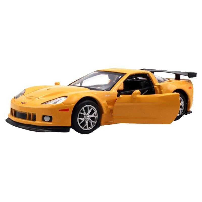 Chevrolet Corvette C6 C7 รถโลหะผสมรุ่นของเล่นจําลอง 1:36 เด็กแสดงสินค้า Collectib