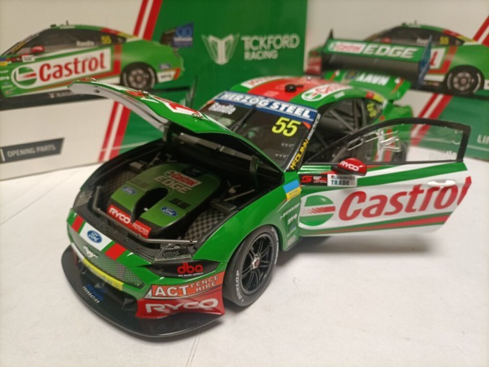 แท้ 1 18 Ford Mustang RV รุ่น Ford 2022 Castrol Castrol