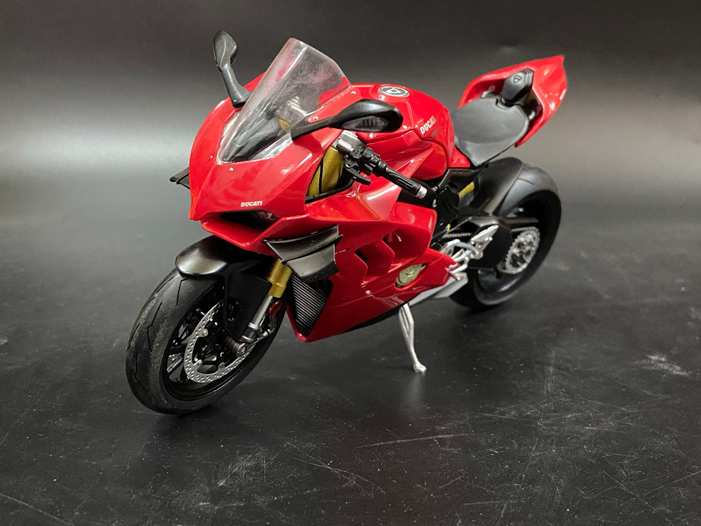 TSM 1: 12 Ducati Panigale V4 S Motorcycle Locomotive Alloy Model Loose Bag Out of Print Car Model
