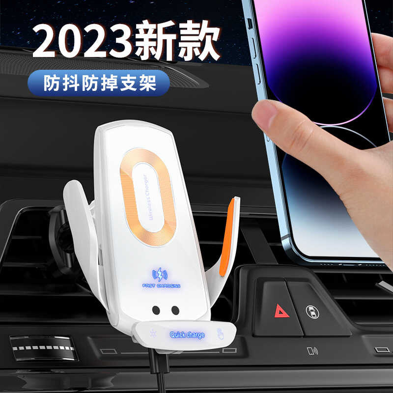 Car Wireless Charger ที่วางโทรศัพท์มือถือไร้สาย 15w Magnetic 66w Fast Charge ที่วางนําทางแบบเหนี่ยวน