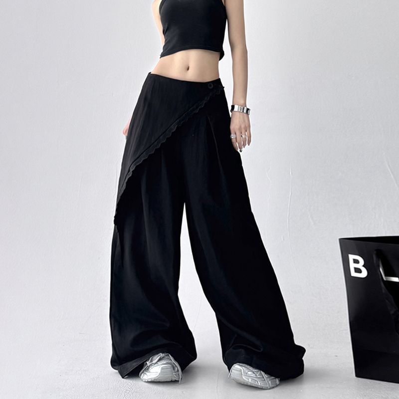 ดูกางเกงขาตรงผู้หญิง สไตล์slimmer เอวสูง ใส่สบาย เหมาะสำหรับทุกโอกาสในฤดูร้อน