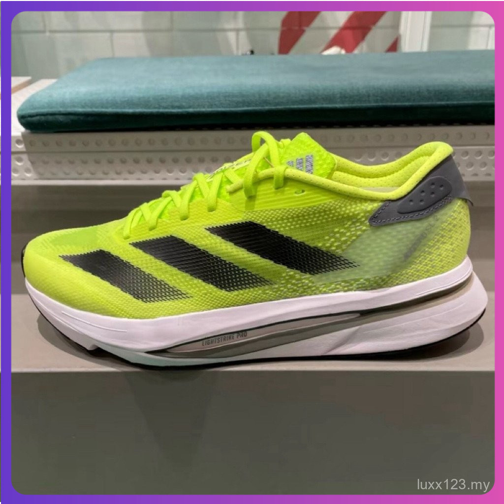 รองเท้าวิ่ง Adizero SL2 สี Lucid Lemon/Core Black สำหรับผู้ชาย รหัส 754