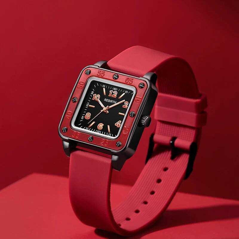 C Square Silicone Band Women Watches Top Brand Ury Fashion Elegant Ladies Wrist Watches For Female