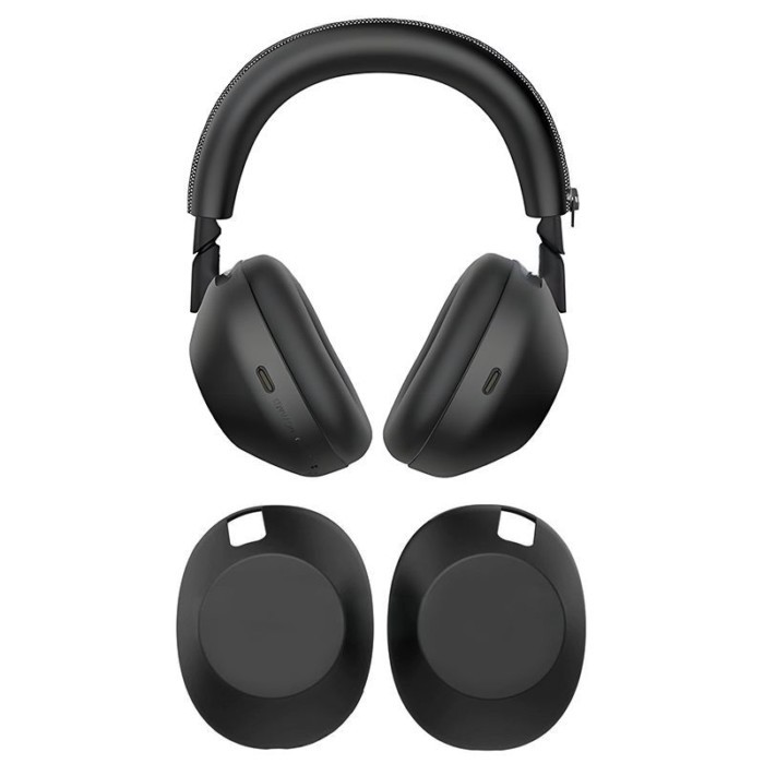 ชิปเหมาะสําหรับ SONY เคสป้องกันหูฟัง SONY WH-1000XM6 Head-Mounted Earmuffs ซิลิโคนป้องกันกรณี Shock-proof SONY XM6 Earmuffs โปร่งใสป้องกันกรณี