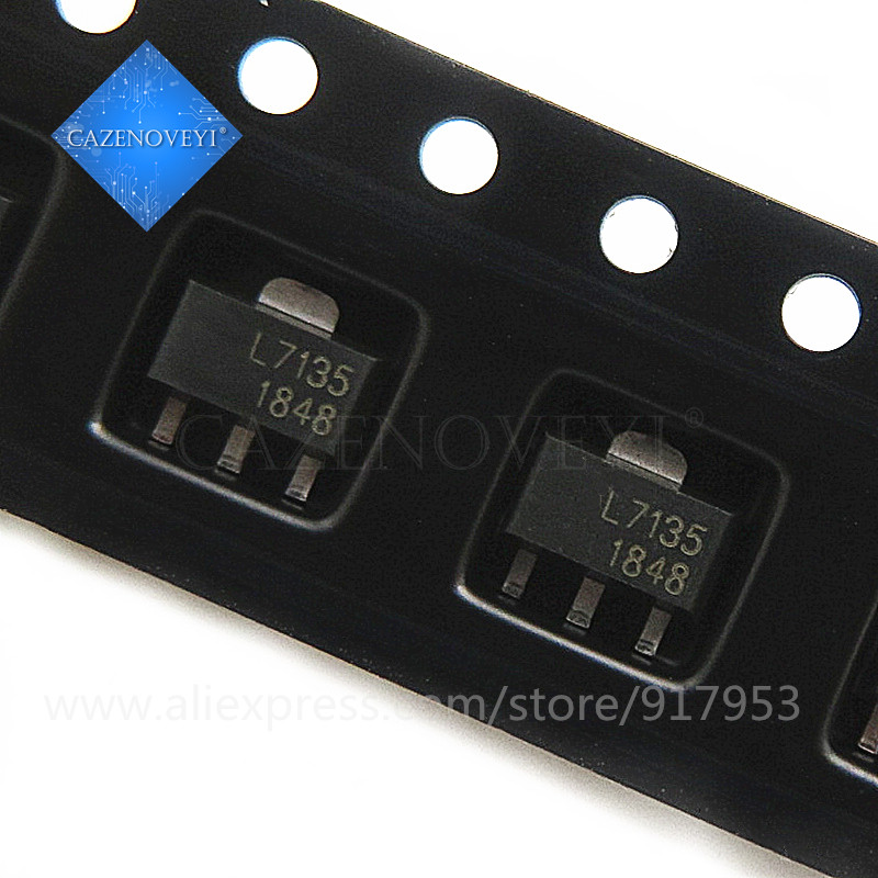 10 ชิ้น AMC7135PKFT AMC7135 MEL7135 SOT-89 ใหม่เดิมในสต็อก