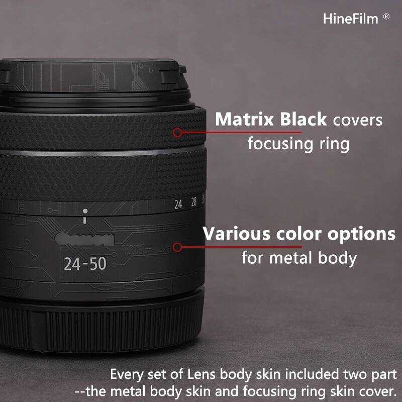 ▥ Hinefilm ผิวสําหรับ Canon Rf24-50Mm F4.5-6.3 IS STM เลนส์ผิว 2450 เลนส์รูปลอกผิว Rf24-50 สติก