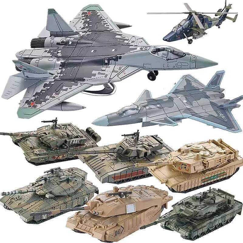 J 20f22 Fighter Su 57su เครื่องบินรุ่น B2 Bomber ประกอบอาคารบล็อกของเล่นถังของขวัญ