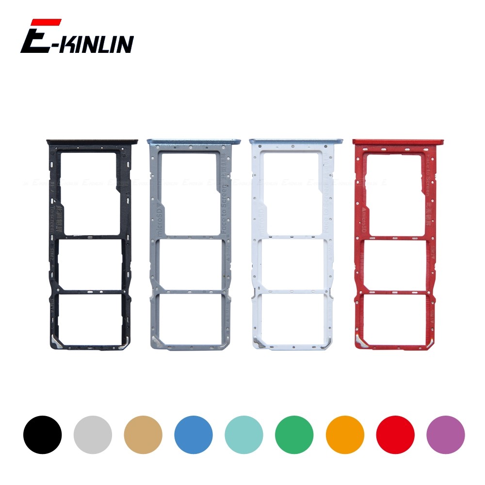 ซิมการ์ดถาดซ็อกเก็ตอะแดปเตอร์สําหรับ OPPO A95 A96 A97 4G 5G Micro SD Connector คอนเทนเนอร์อะไหล่ซ่อม