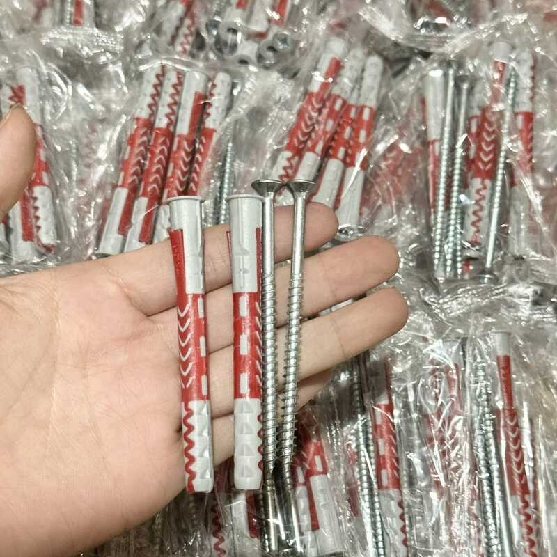 100 สกรูขยายในประเทศ Huiyu Bolts ขยายท่อ Hollow อิฐแก๊สบล็อกท่อ Anchor Bolts Ex
