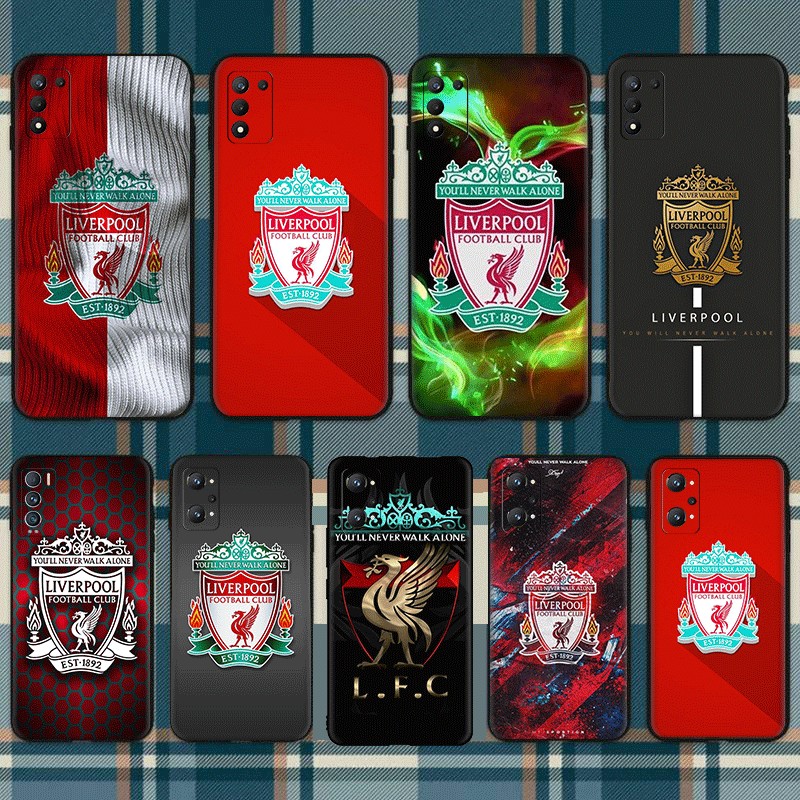 A6 Liverpool Football Club สําหรับ Realme 9 Pro Plus 8S 8i 9i C2 ความเข้ากันได้เคสโทรศัพท์ TPU ฝาครอ
