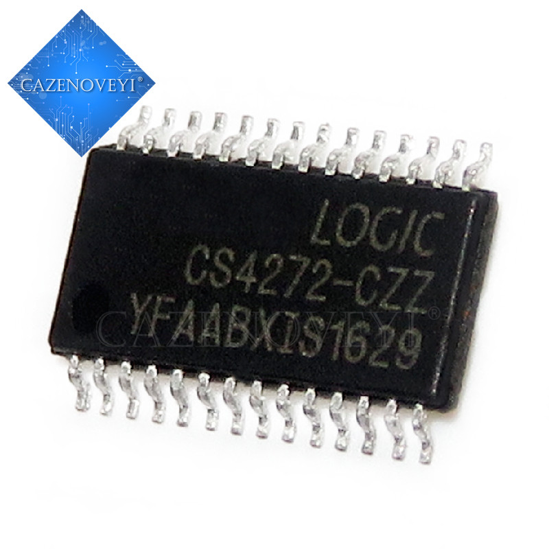 1 ชิ้น CS4272-CZZR CS4272-CZZ TSSOP-28 เสียงcodec IC CODEC AUD 24BIT 114DB ในสต็อก