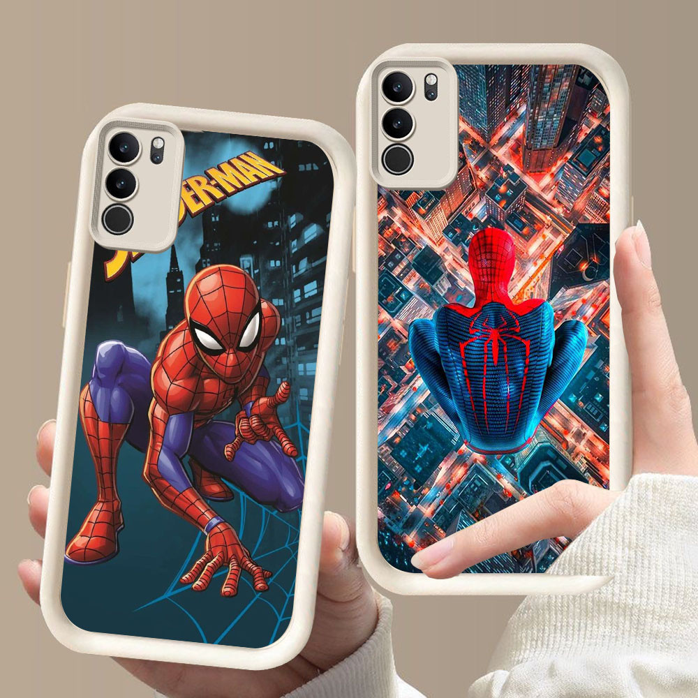 DF-39 Spiderman ปลอกกันกระแทกสําหรับ VIVO V9 V19 V21 V21E Y73 Y83 Y300 T4 IQOO Z10 Pro Plus
