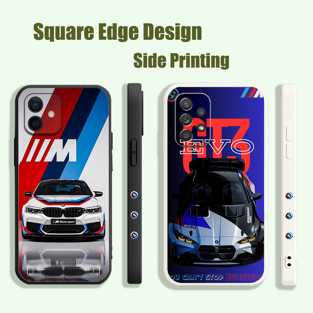 ปลอกสําหรับ OPPO Reno5 Z OPPO A94 A8 A31 A5 2020 A1K A7X A52/A72/A92JDM รถ BMW M Series สัญลักษณ์ CB