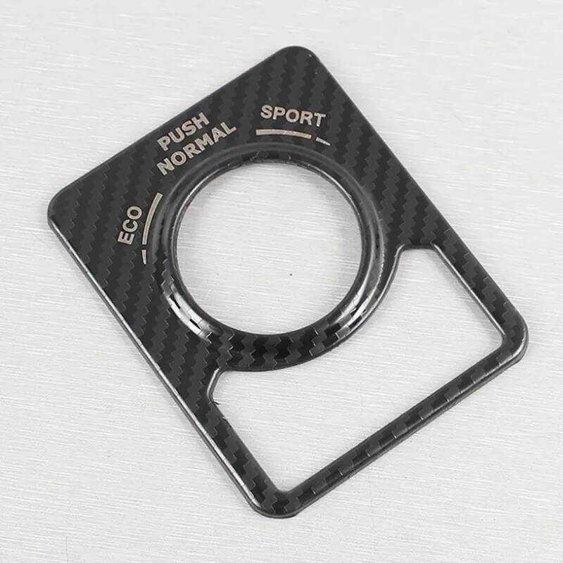 ▥ จัดแต่งทรงผมรถมัลติมีเดียปุ่มลูกบิดกรอบฝาครอบสติกเกอร์trim Fitสําหรับlexus RX 200T 450H 2016-