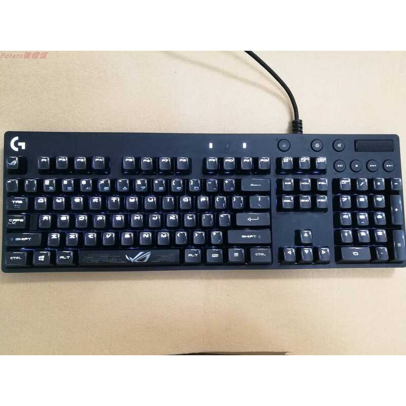 Logitech G610 Keycap GPROx G512C คีย์บอร์ดแบบกลไก Prodigal Eye 104 ปุ่มกดโปร่งแสง Anti-Oiling