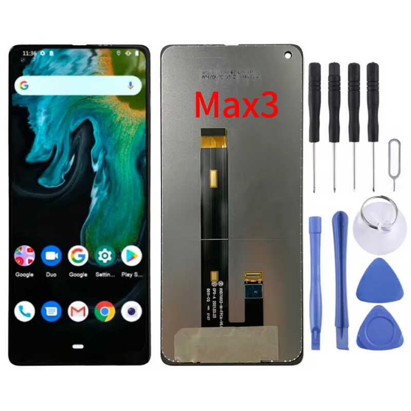 เหมาะสําหรับ Cooper Cubot Max3 ชุดหน้าจอ Cubot Max5 LCD ภายในด้านนอกแบบบูรณาการหน้าจอสัมผัสจอแสดงผล