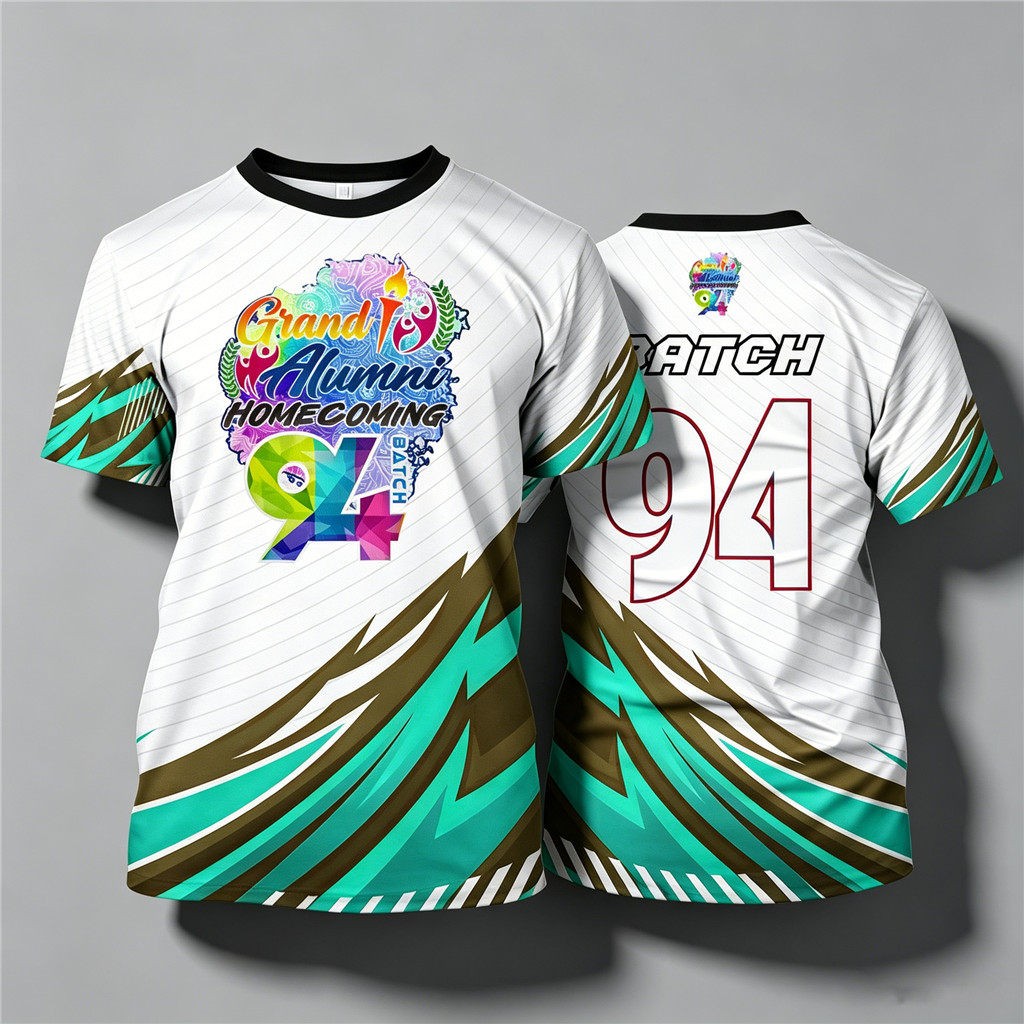ฟรีที่กําหนดเองชื่อและหมายเลข Breathable 3D พิมพ์ GRAND Alumni Homecoming เสื้อยืดสําหรับ Alumni Reu