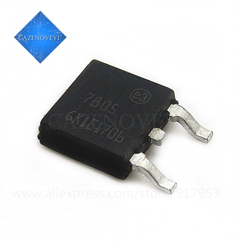 10 ชิ้น L7805CDT L7805 TO-252 IC