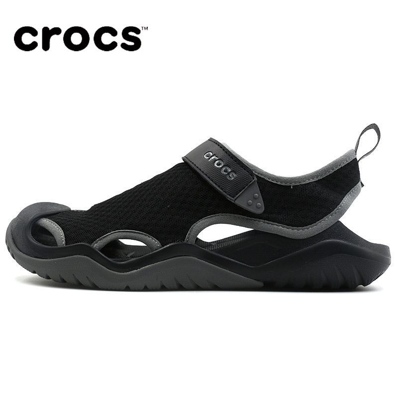 ♞,♘,♙Crocs Crocs รองเท้าแตะ Sci-Cool ของแท้รองเท้าผู้ชายรองเท้าฤดูร้อนผู้ชายรองเท้ากีฬากลางแจ้งทุกว