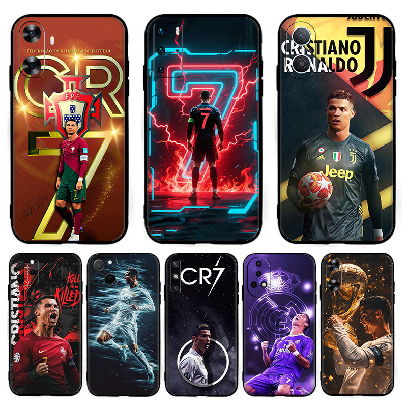 W[13] Cristiano Ronaldo ฟุตบอลสําหรับ Huawei Y9A Y5 Y6s Y6 Pro Y7 Y9 Prime TPU ซิลิโคนเคสโทรศัพท์สีด