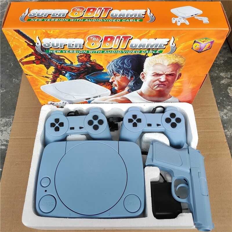 FC Card-In เกมคอนโซลสไตล์ Nostalgic Old-fashioned Yellow Card Two-Handed L-Handle TV 90 สไตล์คลาสสิก