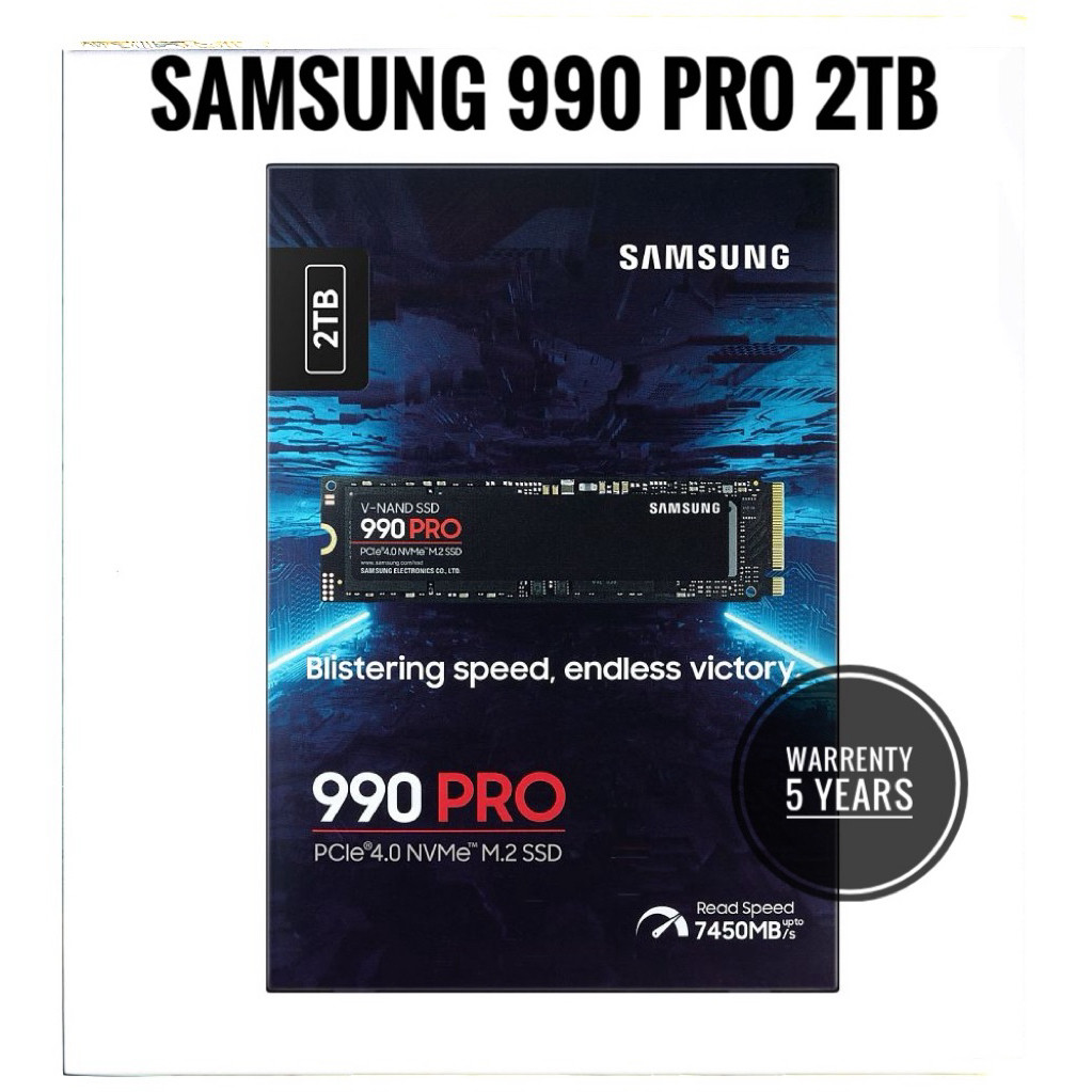 ♞,♘SAMSUNG 990 PRO 2TB ของใหม่ YGN