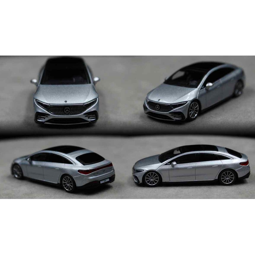 TSM MINI GT 1: 64 Benz Benz EQS 580 โมเดลรถอัลลอย