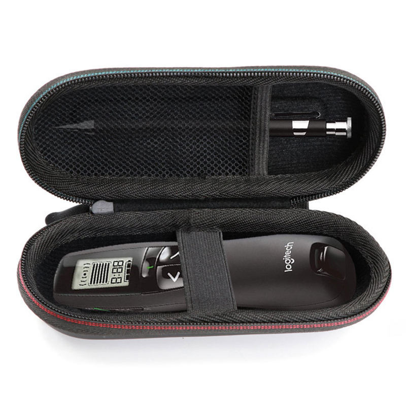 เหมาะสําหรับ Logitech R800 Demonstrator กระเป๋าเก็บ R400 หน้าพลิกปากกากล่องเก็บแบบพกพา R500 ปากกาเลเ