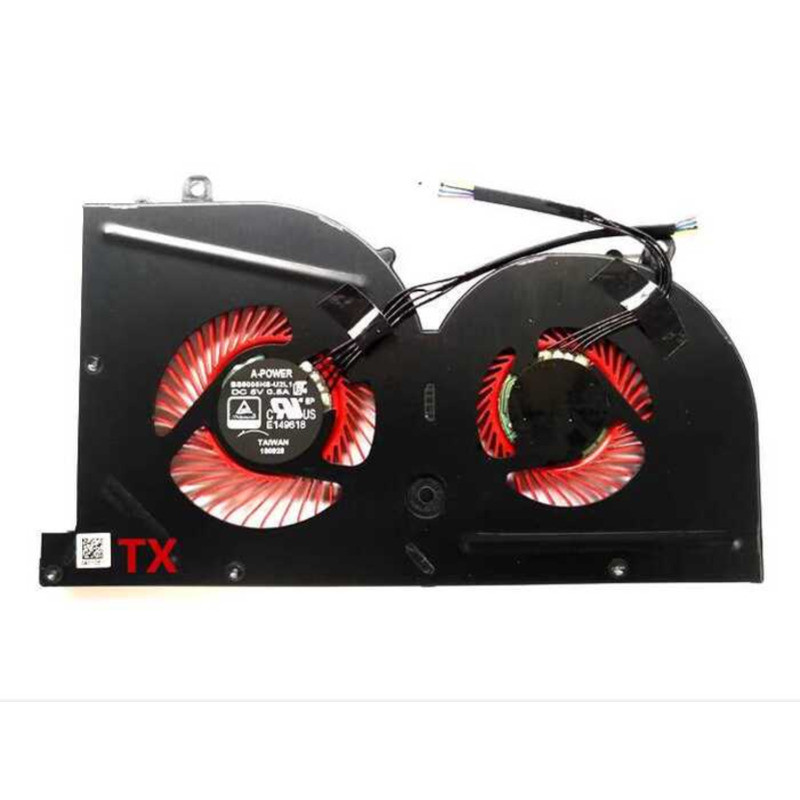 สําหรับ MSI MSI GS63 GS63VR GS73VR MS-16K2 16K3 16K4 MS-17B1 พัดลม