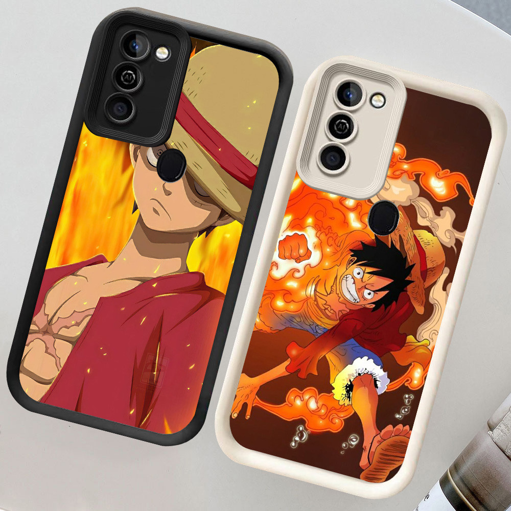 SAMSUNG CH74 One Piece Luffyปลอกอ่อนสําหรับSamsung Galaxy M30S M21 A20 A10S A11 A21S A20Sป้องกันกรณี