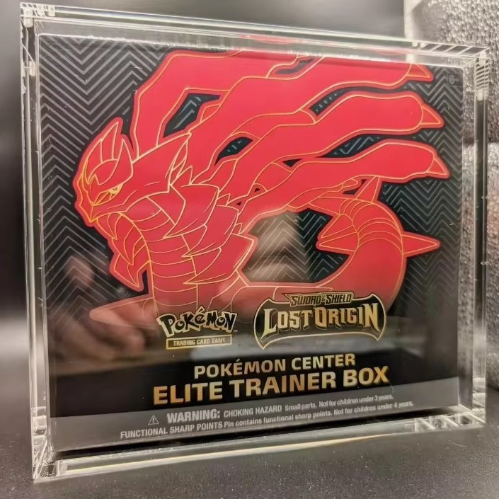 Cross-Border Exclusive Factory Direct Sales Pokémon ETB Box Protective Box PTCG กล่องแสดงผล PTCG เว