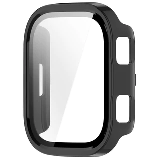 Hard Shell Glass Screen Protector สําหรับ Amazfit Bip Max Full Frame สําหรับ amazfit bip max สมาร์ทนาฬิกากันชนป้องกัน