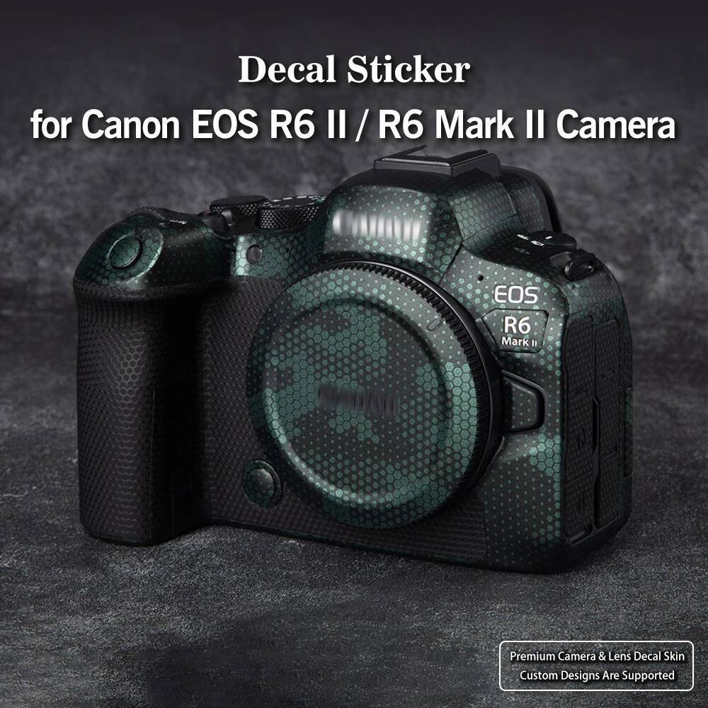 สําหรับ Canon EOS R6 II / R6 Mark II กล้องผิว Decal R62 Decal ผิว R6II ป้องกันฟิล์มฟิล์ม Skin Wrap ค