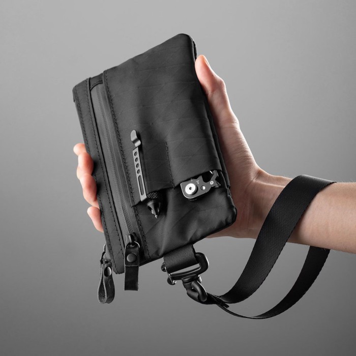 ร้อน!! Xpac Passport Bag Document Card Bag Mens Clutch Coin Purse Multi-function Tool Storage Bag
