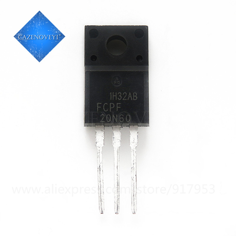 10 ชิ้น FCPF20N60 FCPF20N60C 20N60C3 P20NM60FP 20N60 TO-220F IC