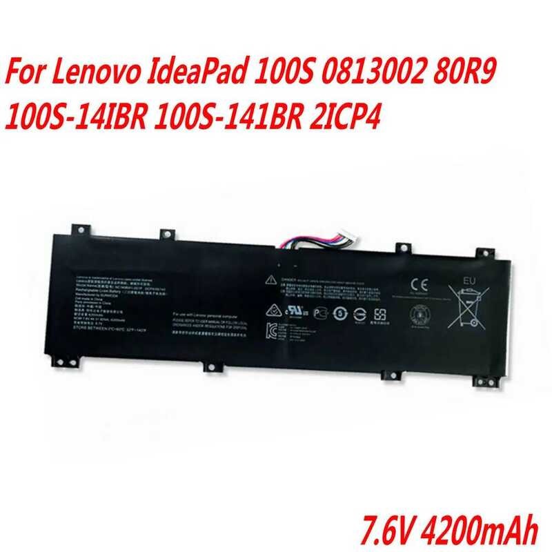 ▥ แบตเตอรี่แล็ปท็อป Nc140bw1-2S1p 7.6V 4200Mah สำหรับ Lenovo Ideapad 100S 0813002 80R9 100S-14I
