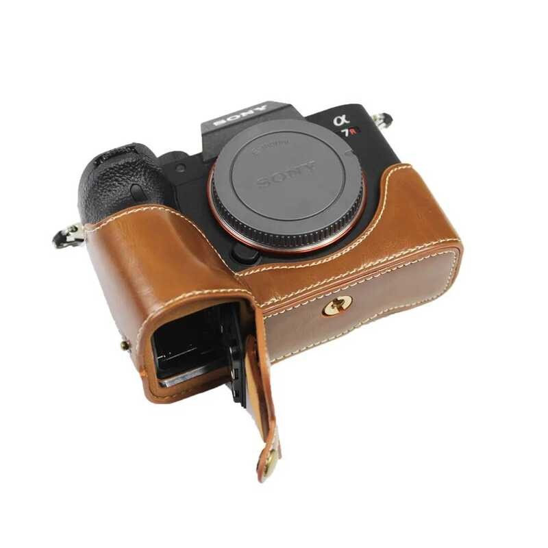 ▥ กระเป๋าหนัง PU สำหรับ Sony A7ii A7s II A7r3 A7ii A7r4 A7r IV
