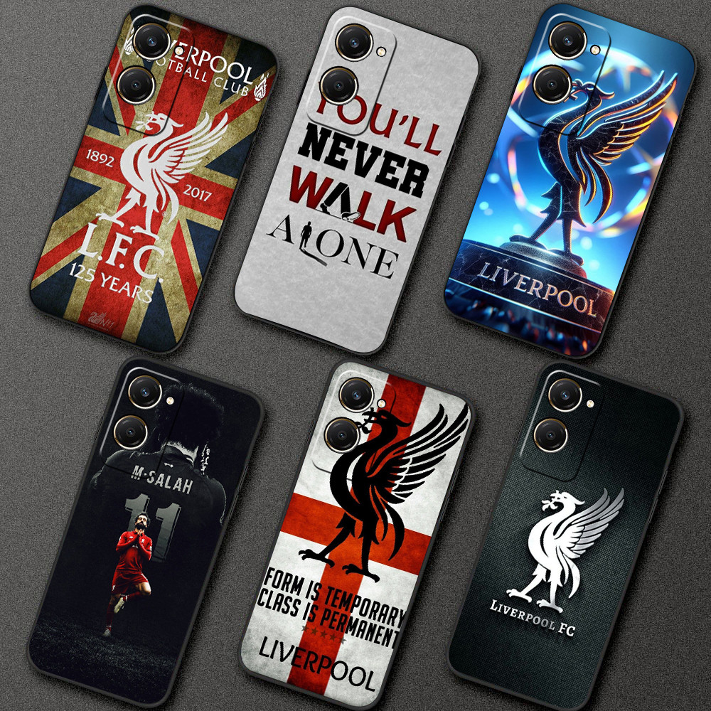 VIVO Y03 Y30T Y18 Y18S Y18E Y37M T3 Z9 lite SX27 Liverpool เคสโทรศัพท์สีดํานุ่มเคสป้องกัน