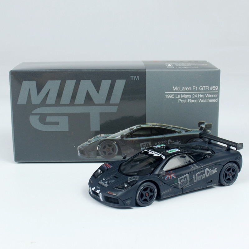 MINIGT 1: 64 MINIGT F1 GTR 59 1995 Le Man 24Hr โมเดลรถโลหะผสม