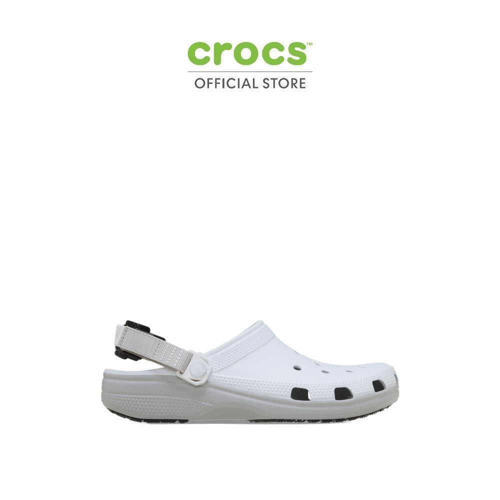 ♞,♘,♙CROCS รองเท้าลำลองผู้ใหญ่ CLASSIC TURBO CLOG รุ่น 211287-100 - WHITE KHF