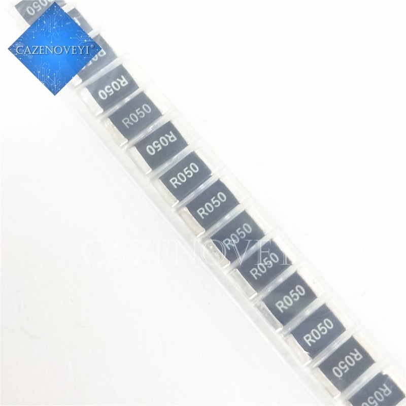 50 ชิ้น 2512 ตัวต้านทาน SMD 1W 1% 0.1R 0.1 โอห์ม R100