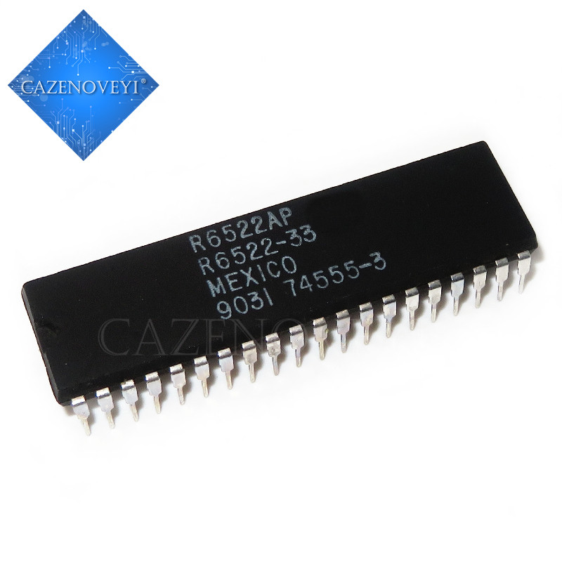 10 ชิ้น R6522APE R6522AP R6522A R6522 DIP-40 IC