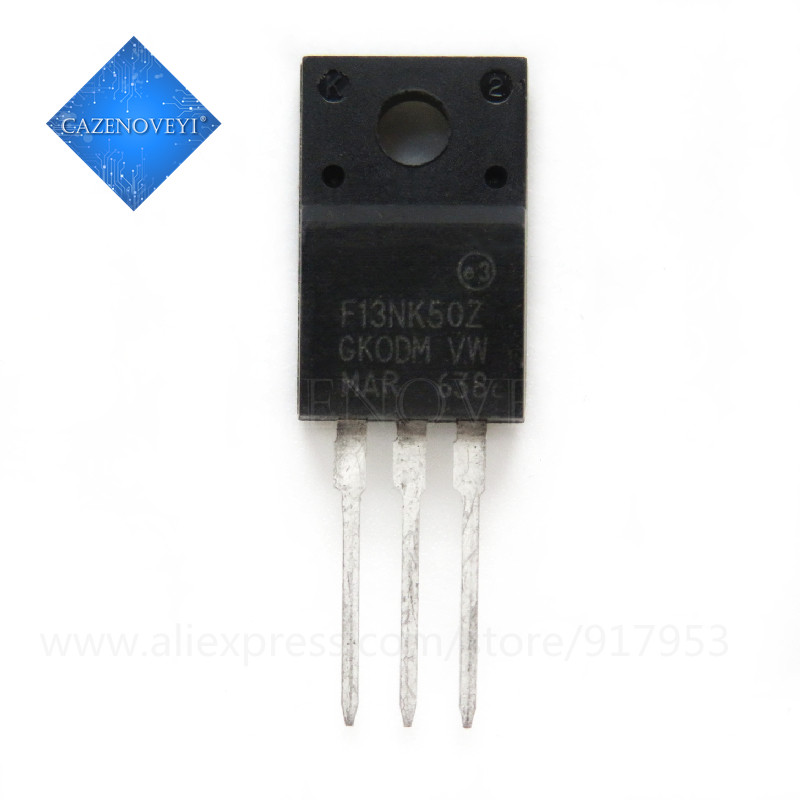 5 ชิ้น F13NK50Z 13NK50 TO-220F
