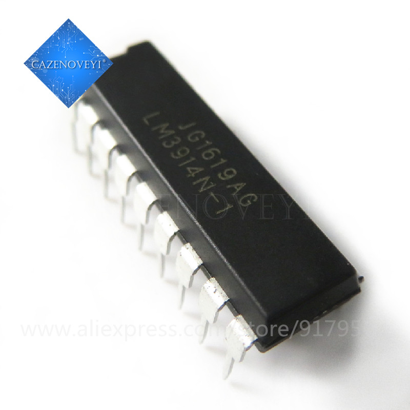 5 ชิ้น LM3914N-1 LM3914N LM3914 DIP-18 ในสต็อก